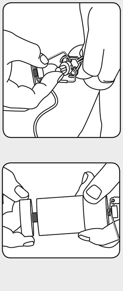 Instructions Step 4+5: weight expander PeniMaster PRO