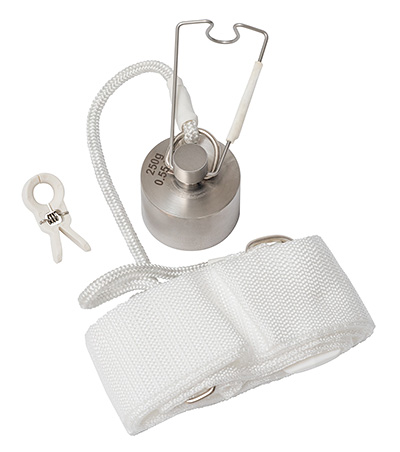 The base weight of the PeniMaster PRO weight expander with securing system.