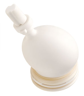 Completely assembled glans fixation PeniMaster PRO basic with standard valve