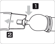 Illustration with arrow representation of connecting belt and PeniMaster PRO